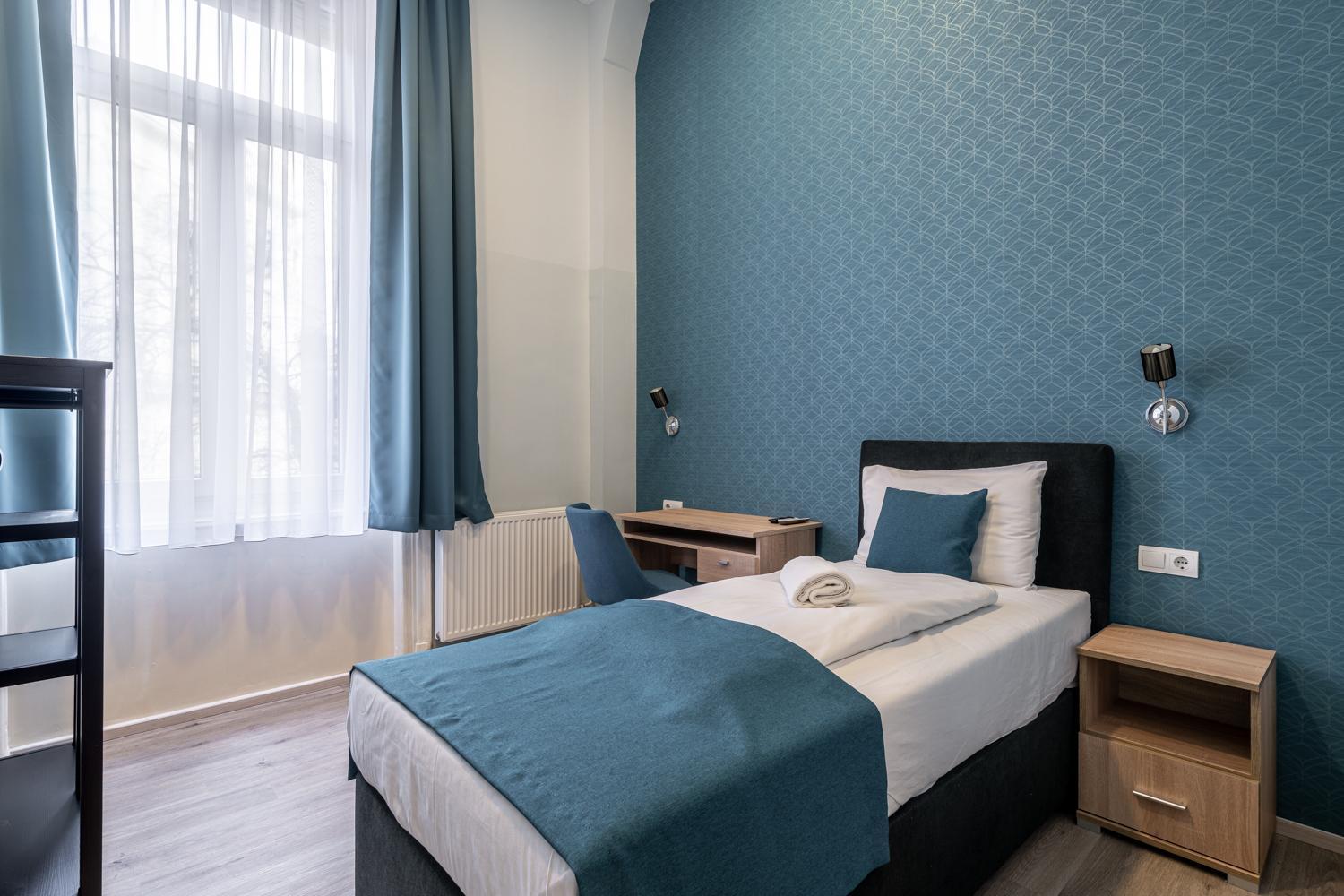Eenpersoonskamer met Badkamer