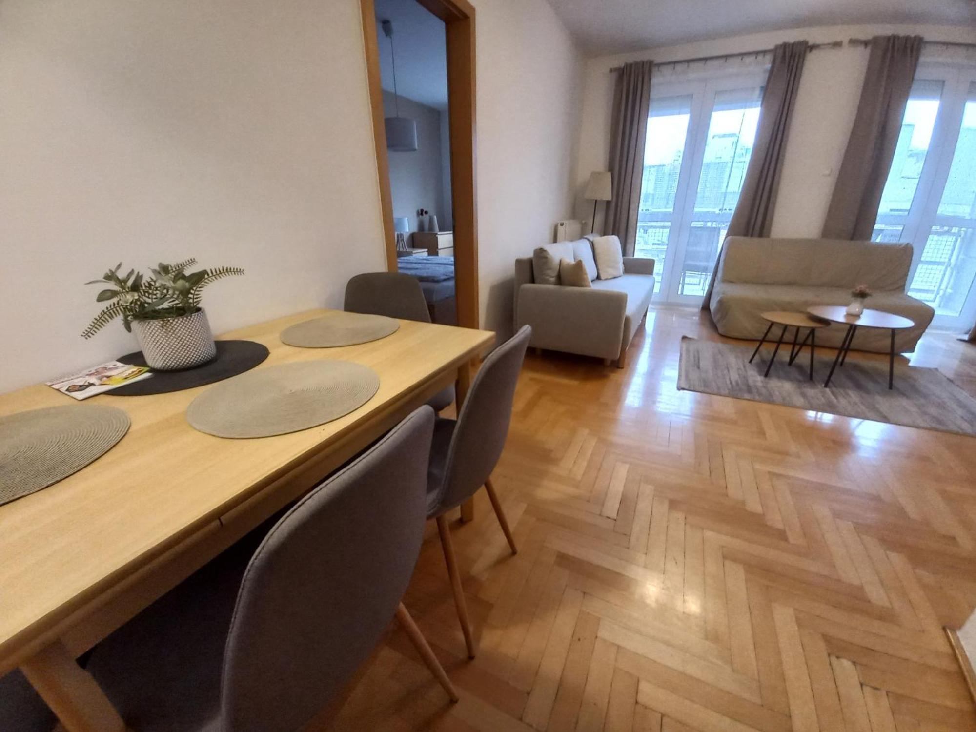 One-Bedroom Apartment Balcony