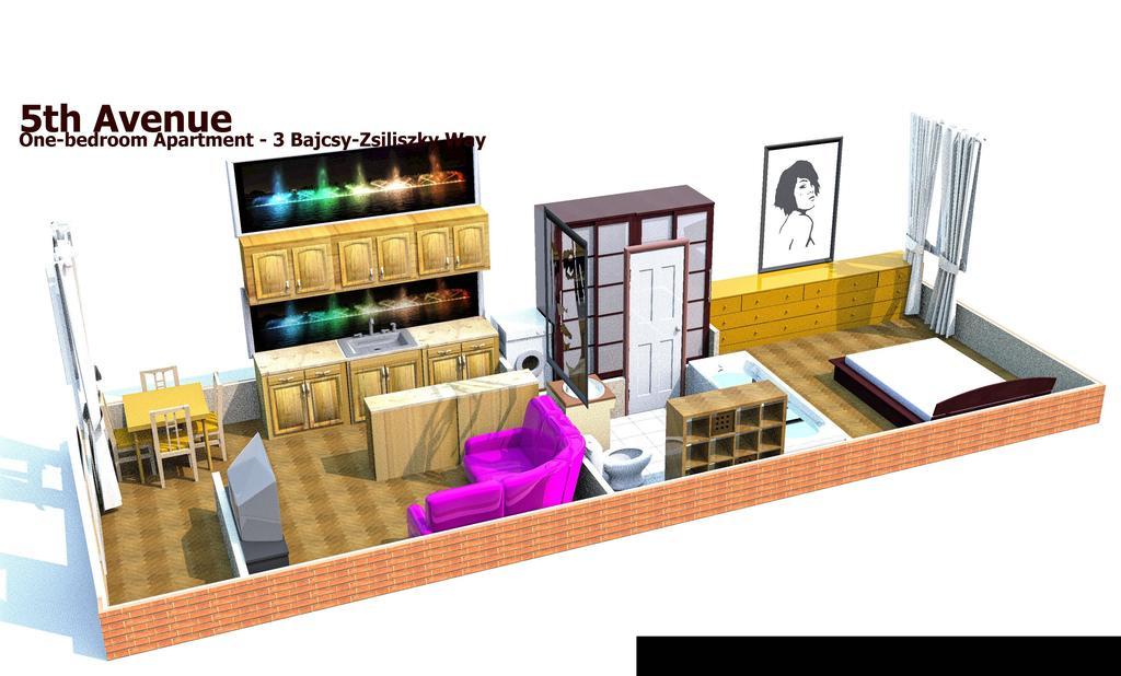 One-Bedroom Apartment - Bajcsy Zsilinszky út 3. 1062