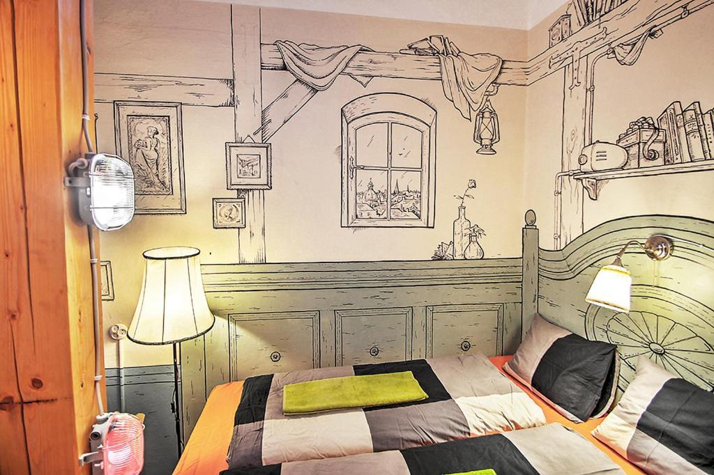 Tweepersoonskamer met Gedeelde Badkamer