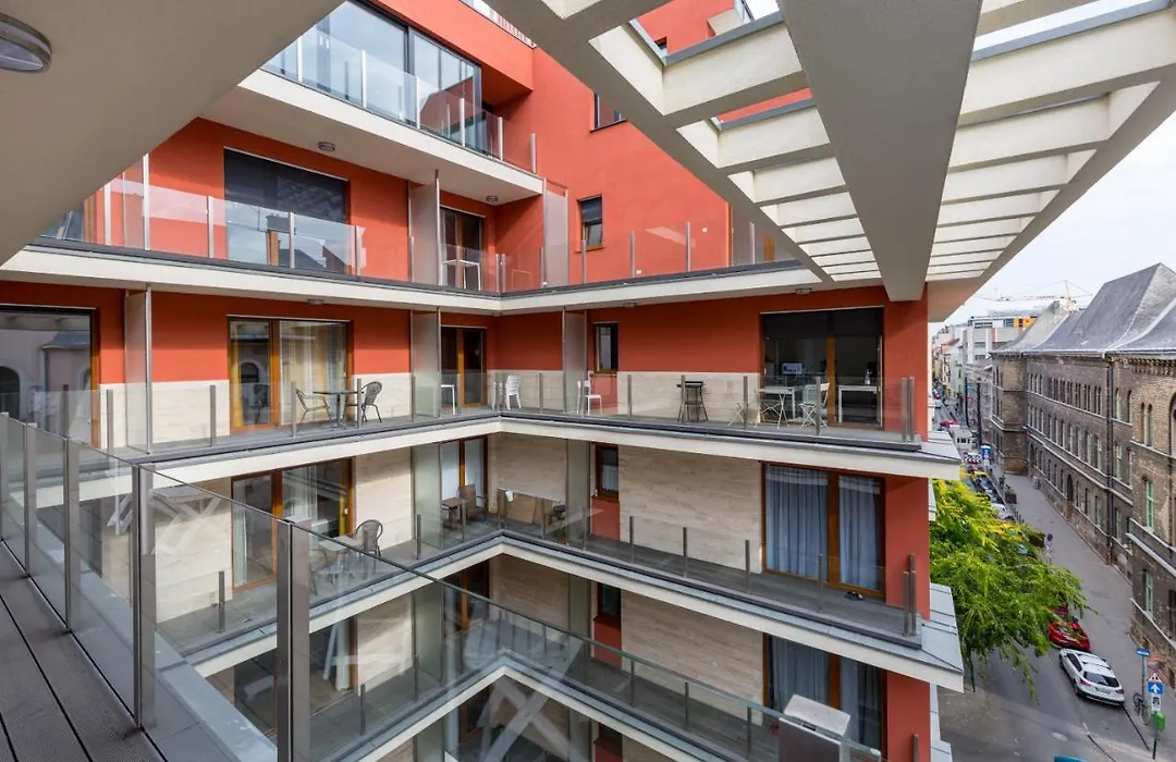 Budapest Downtown Residences - Ac,Elevator,Terrace-1